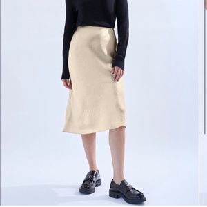 Aritzia Babaton Slip Midi Skirt